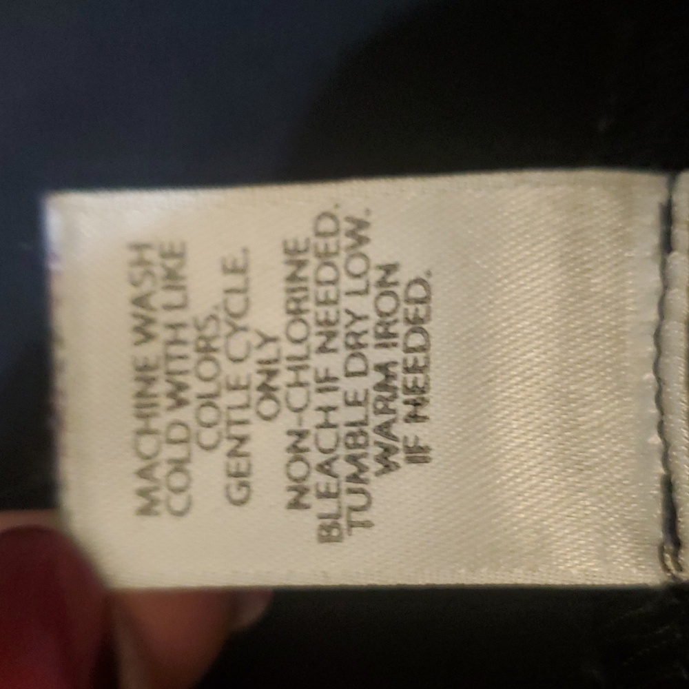 J.Jill Wearever Black XL Boyfriend Pull-on Jeans - Picture 5 of 5